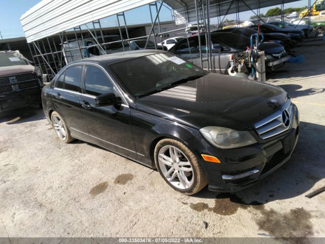 MERCEDES-BENZ C-CLASS 2012 wddgf8bbxcf911597