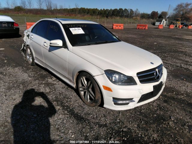 MERCEDES-BENZ C-CLASS 2012 wddgf8bbxcf917061