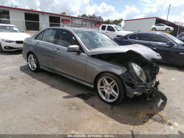 MERCEDES-BENZ C-CLASS 2012 wddgf8bbxcf924494