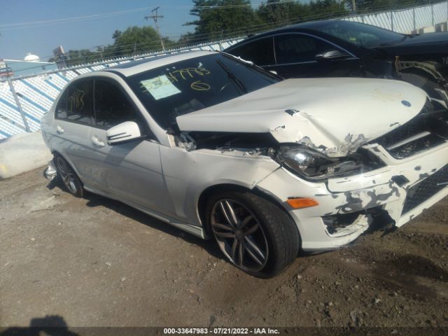 MERCEDES-BENZ C-CLASS 2012 wddgf8bbxcr195640