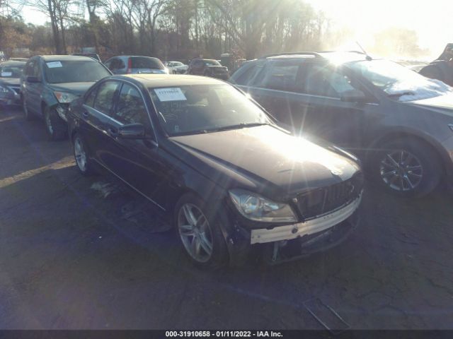 MERCEDES-BENZ C-CLASS 2012 wddgf8bbxcr197985