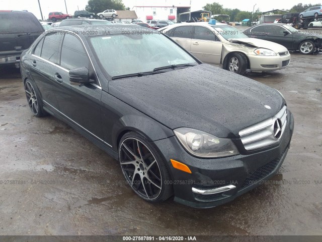 MERCEDES-BENZ C-CLASS 2012 wddgf8bbxcr206555