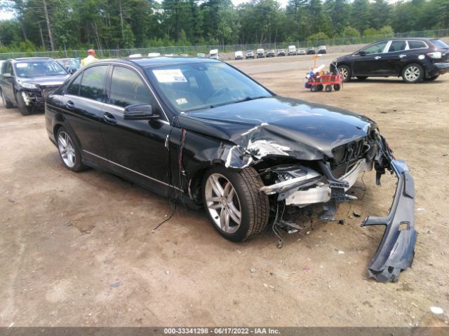 MERCEDES-BENZ C-CLASS 2012 wddgf8bbxcr212789