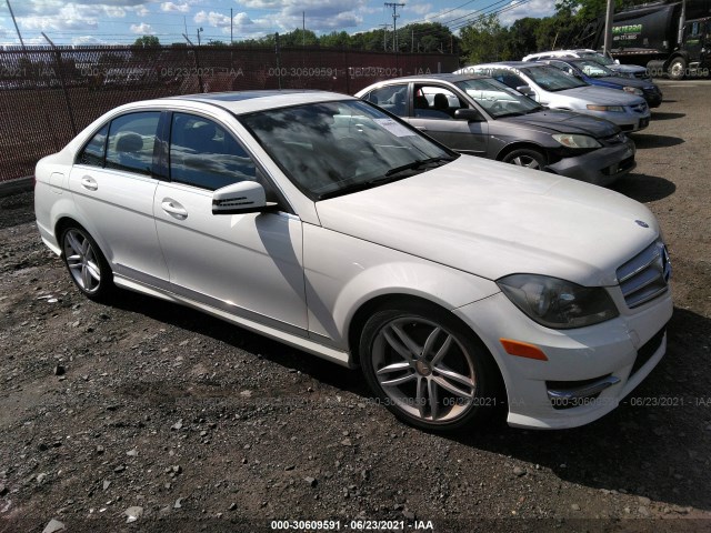 MERCEDES-BENZ C-CLASS 2012 wddgf8bbxcr226188