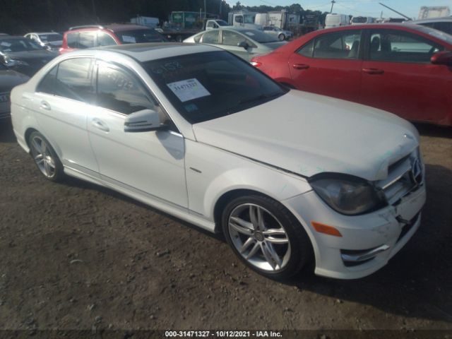 MERCEDES-BENZ C-CLASS 2012 wddgf8bbxcr229477