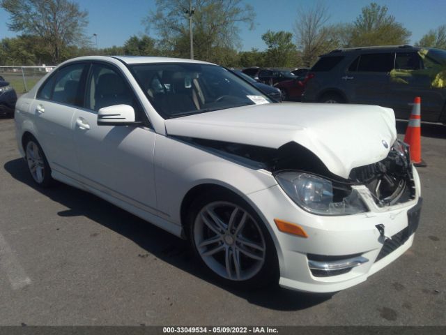 MERCEDES-BENZ C-CLASS 2012 wddgf8bbxcr232279