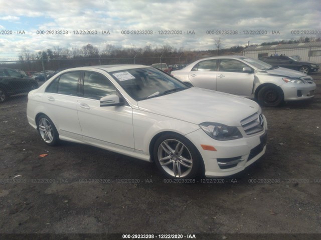 MERCEDES-BENZ C-CLASS 2012 wddgf8bbxcr233612