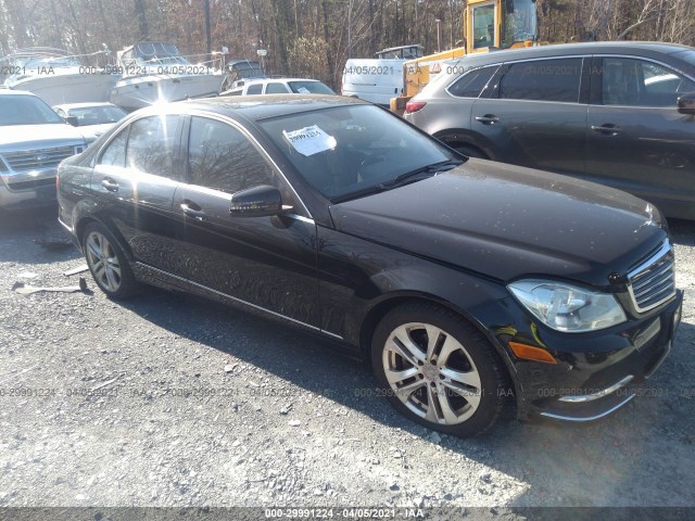 MERCEDES-BENZ C-CLASS 2012 wddgf8bbxcr236414