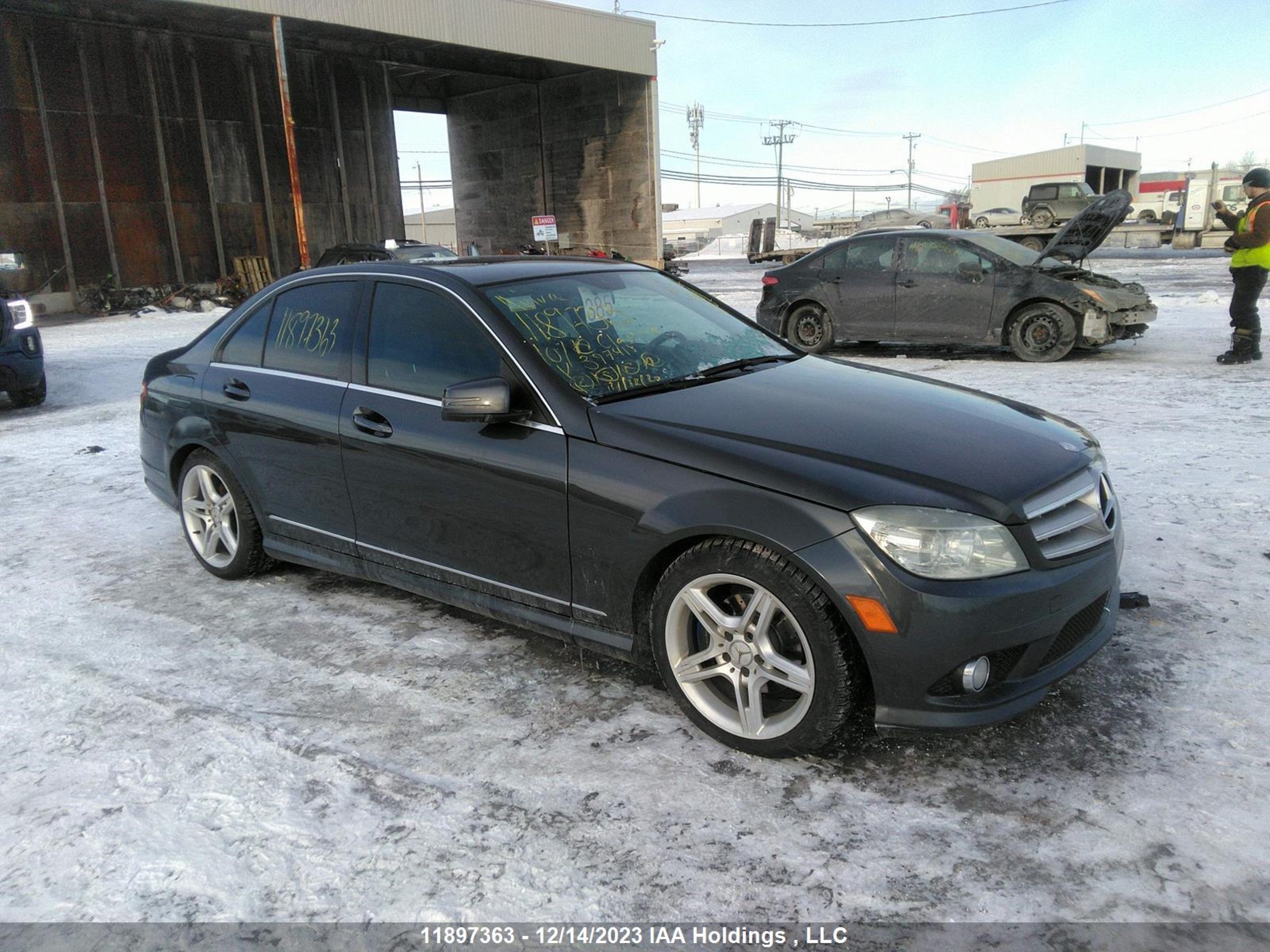 MERCEDES-BENZ C-KLASSE 2010 wddgf8fb4af397415