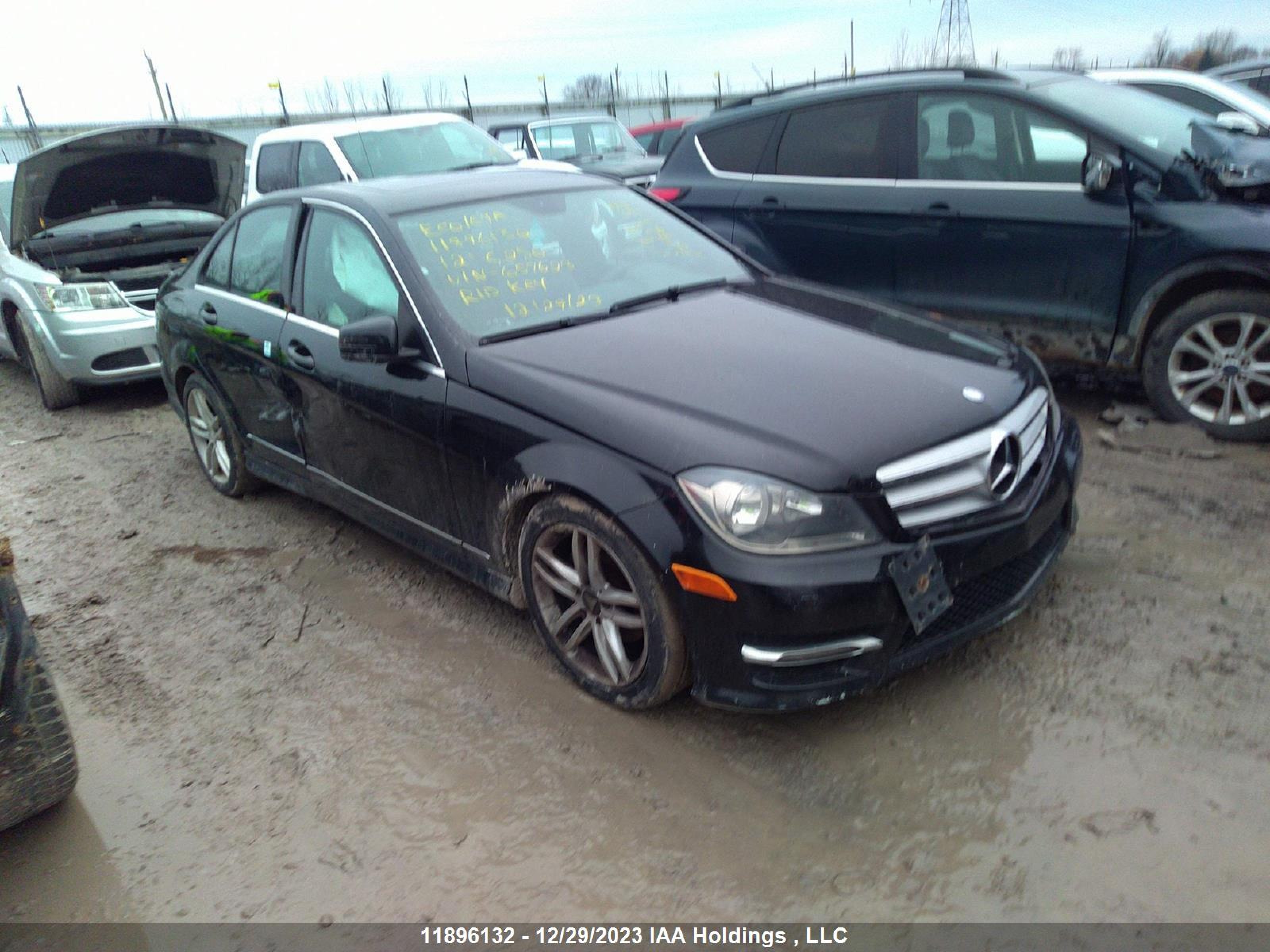 MERCEDES-BENZ C-KLASSE 2012 wddgf8fb8ca657623