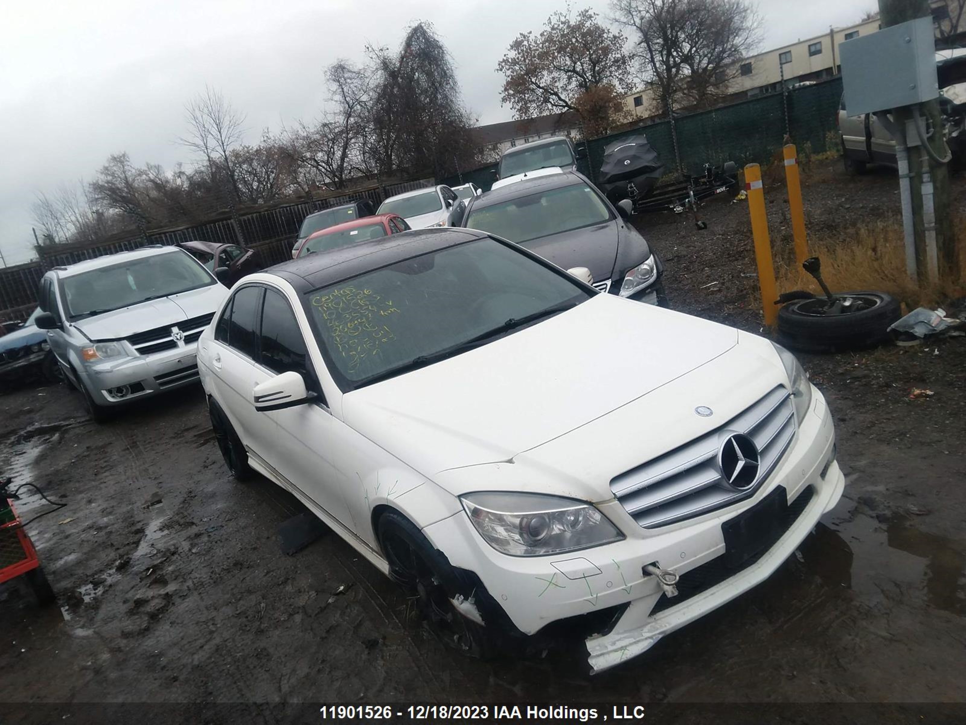 MERCEDES-BENZ C-KLASSE 2010 wddgf8hb2af463554