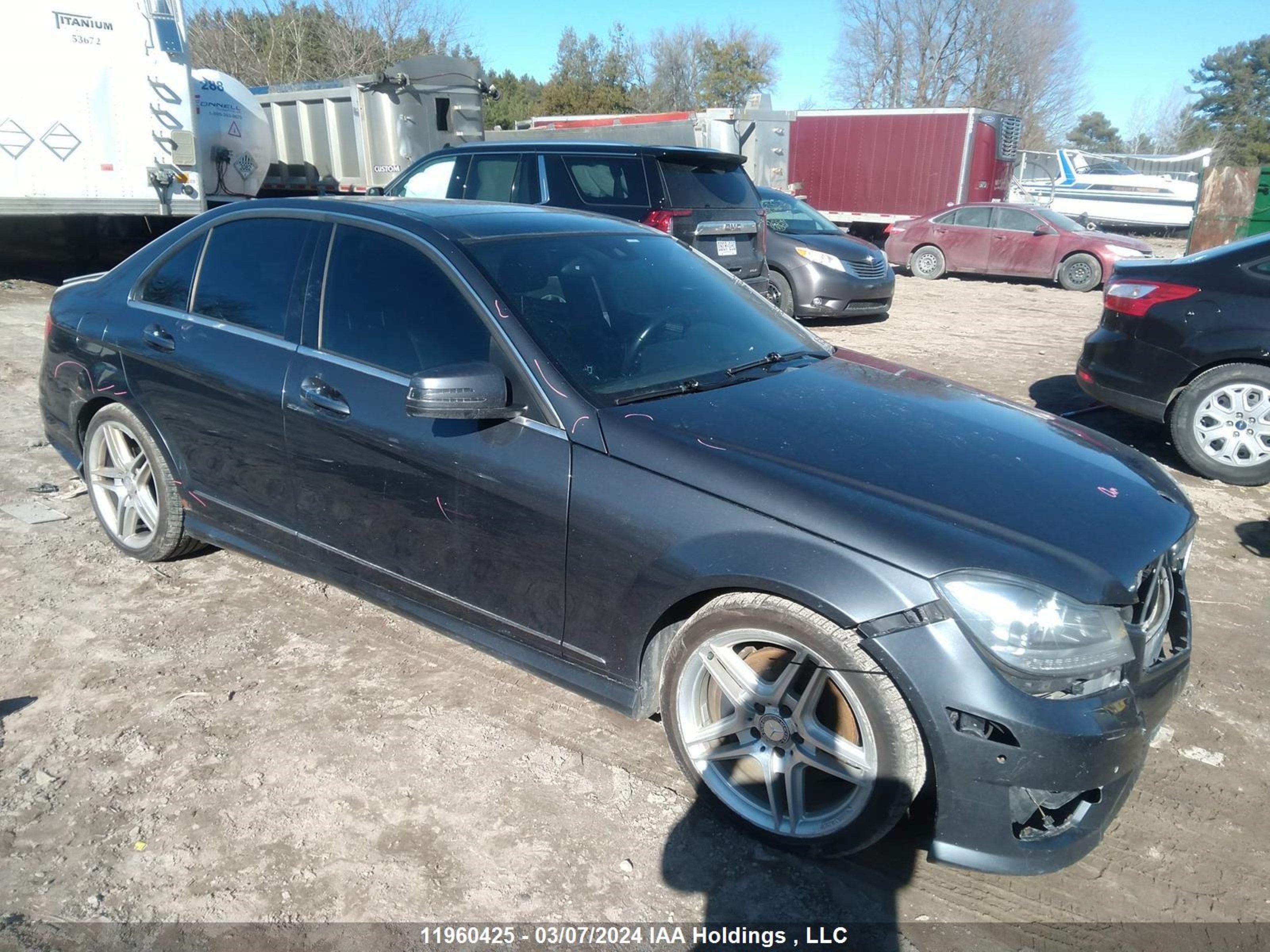 MERCEDES-BENZ C-KLASSE 2013 wddgf8jb6da803803