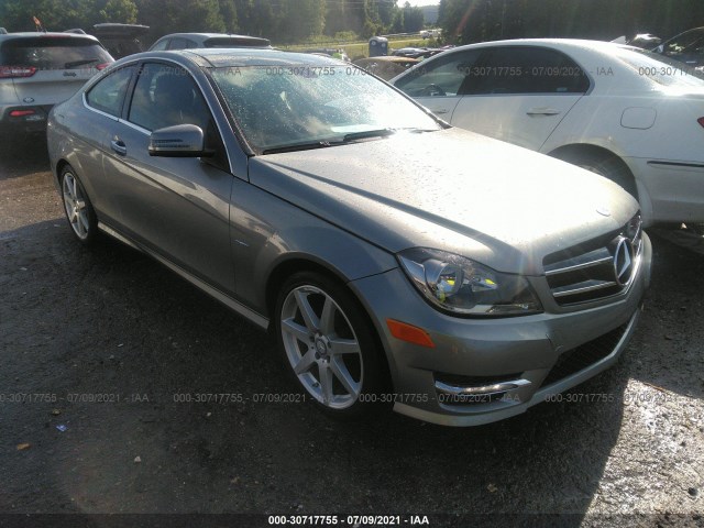 MERCEDES-BENZ C-CLASS 2012 wddgj4hb1cf753438