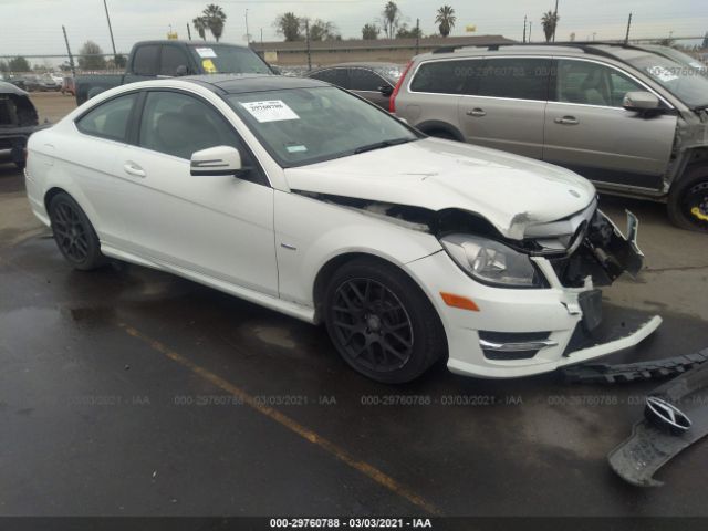 MERCEDES-BENZ C-CLASS 2012 wddgj4hb1cf853314