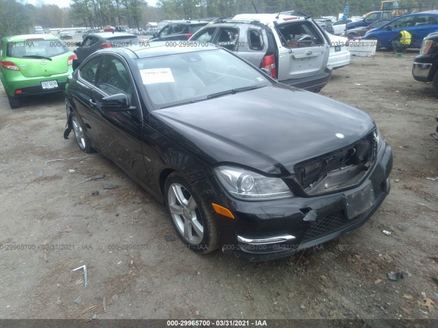 MERCEDES-BENZ C-CLASS 2012 wddgj4hb1cf924107