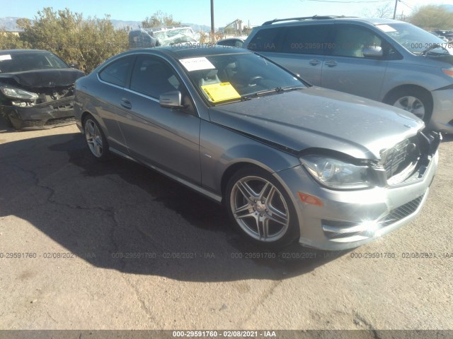 MERCEDES-BENZ C-CLASS 2012 wddgj4hb2cf812108