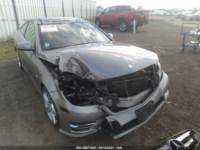 MERCEDES-BENZ C-CLASS 2012 wddgj4hb3cf885407