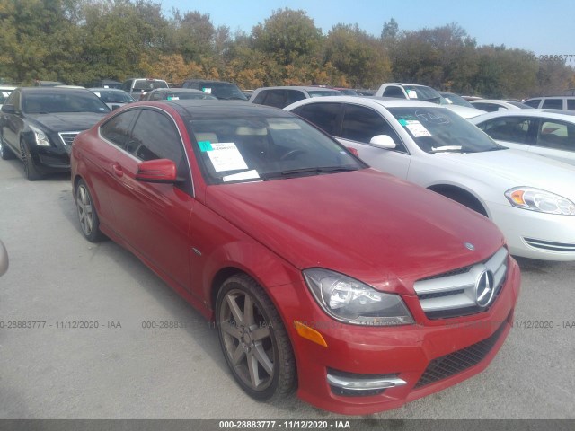 MERCEDES-BENZ C-CLASS 2012 wddgj4hb5cf795997