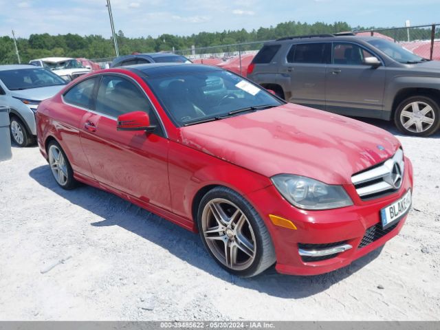 MERCEDES-BENZ C-CLASS 2013 wddgj4hb5df957886