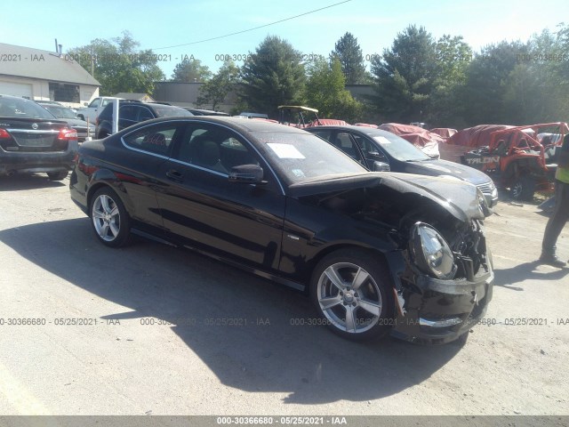 MERCEDES-BENZ C-CLASS 2012 wddgj4hb6cf762121