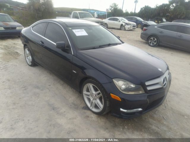 MERCEDES-BENZ C-CLASS 2012 wddgj4hb6cf787651