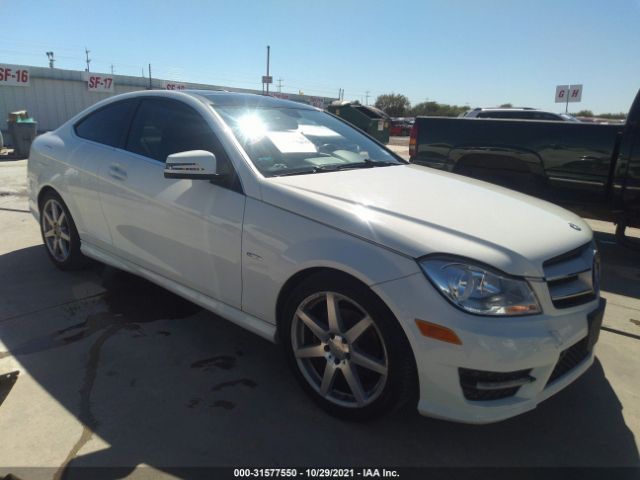 MERCEDES-BENZ C-CLASS 2012 wddgj4hb7cf741780