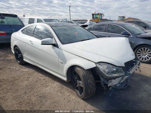 MERCEDES-BENZ C-CLASS 2012 wddgj4hb7cf750544