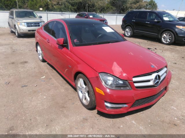 MERCEDES-BENZ C-CLASS 2012 wddgj4hb7cf777467