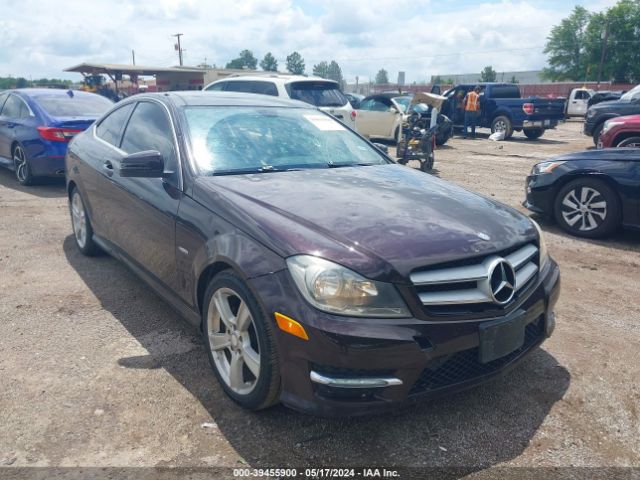 MERCEDES-BENZ C 250 2012 wddgj4hb7cf825193