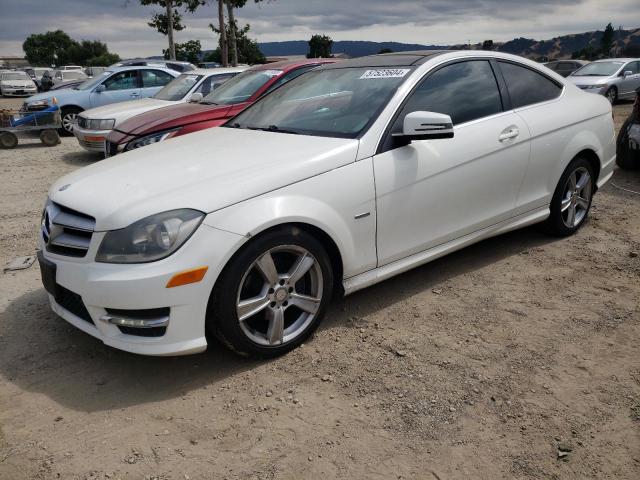 MERCEDES-BENZ C-CLASS 2012 wddgj4hb7cf847095