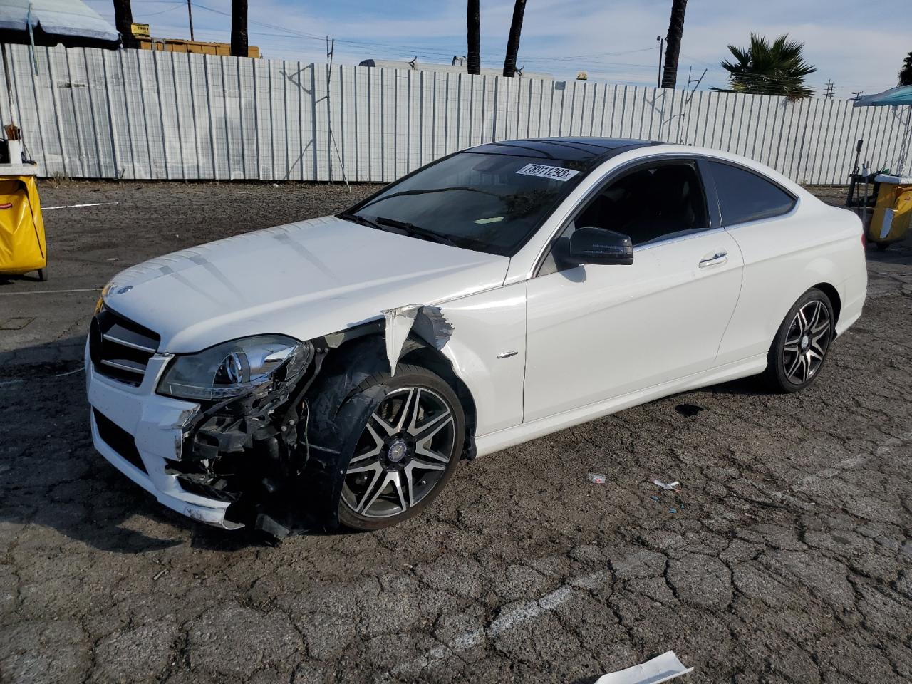 MERCEDES-BENZ C-KLASSE 2013 wddgj4hb7dg062359