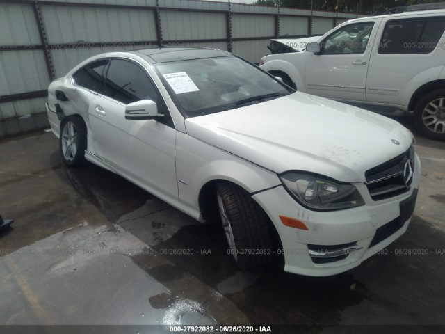 MERCEDES-BENZ C-CLASS 2012 wddgj4hb8cf745837