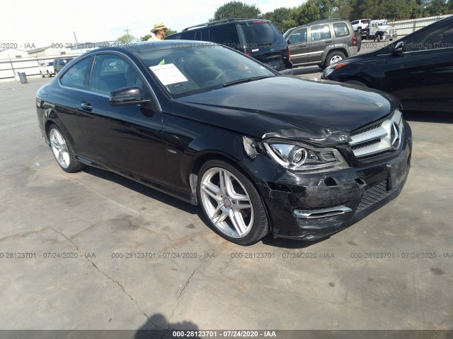 MERCEDES-BENZ C-CLASS 2012 wddgj4hb8cf750276