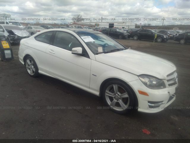 MERCEDES-BENZ C-CLASS 2012 wddgj4hb8cf764243