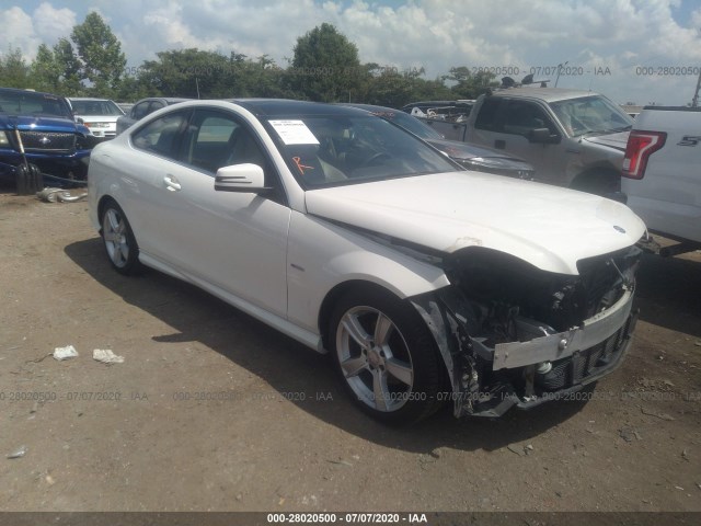 MERCEDES-BENZ C-CLASS 2012 wddgj4hb8cf778143