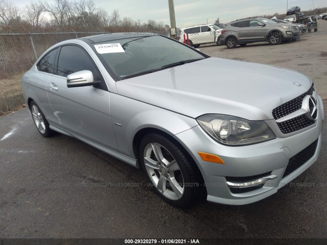 MERCEDES-BENZ C-CLASS 2012 wddgj4hb8cf838888