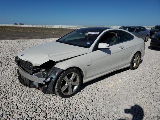 MERCEDES-BENZ C-CLASS 2012 wddgj4hb8cf876122