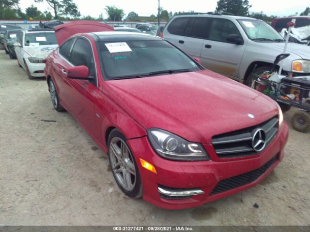 MERCEDES-BENZ C-CLASS 2012 wddgj4hb8cf911094