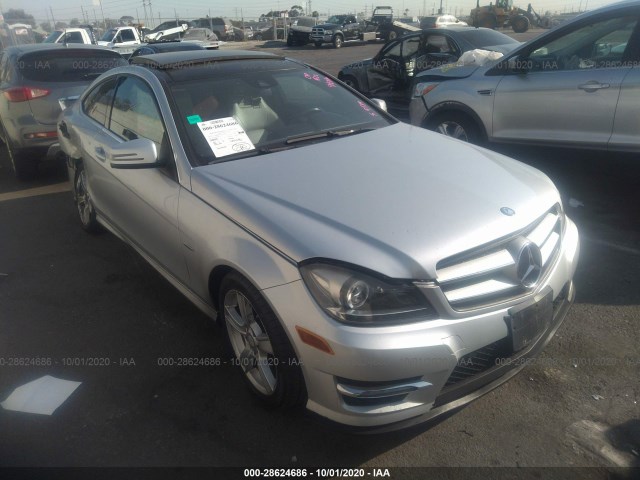 MERCEDES-BENZ C-CLASS 2012 wddgj4hb9cf743336