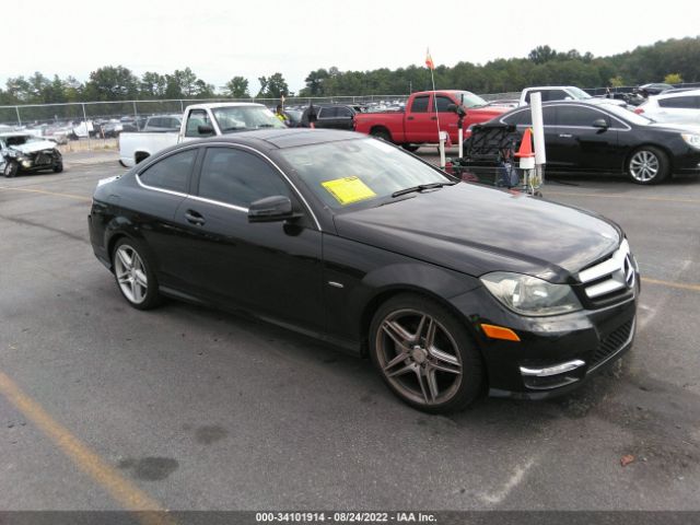 MERCEDES-BENZ C-CLASS 2012 wddgj4hb9cf746205