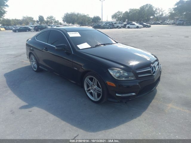 MERCEDES-BENZ C-CLASS 2012 wddgj4hb9cf806788