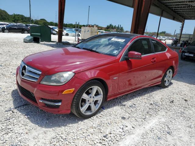 MERCEDES-BENZ C-CLASS 2012 wddgj4hb9cf815135