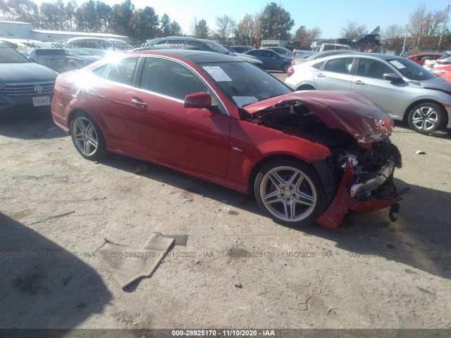 MERCEDES-BENZ C-CLASS 2012 wddgj4hb9cf822120