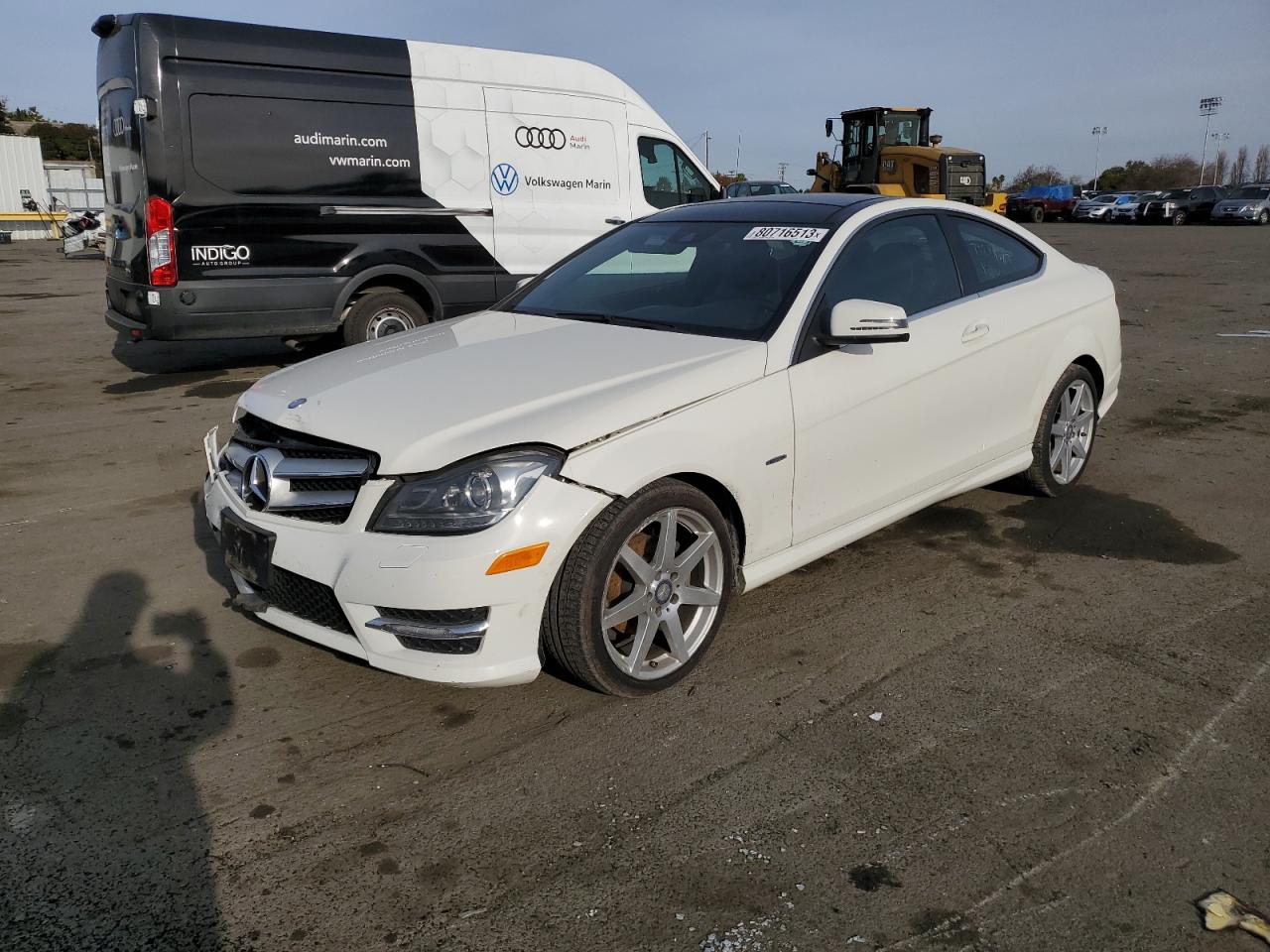 MERCEDES-BENZ C-KLASSE 2012 wddgj4hb9cf912514