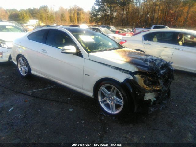 MERCEDES-BENZ C-CLASS 2012 wddgj4hb9cf924873