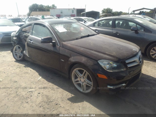 MERCEDES-BENZ C-CLASS 2012 wddgj4hbxcf746908