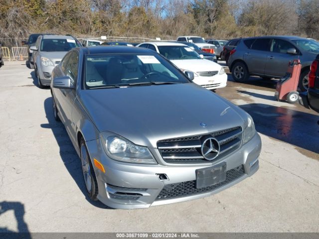 MERCEDES-BENZ C 250 2012 wddgj4hbxcf768388