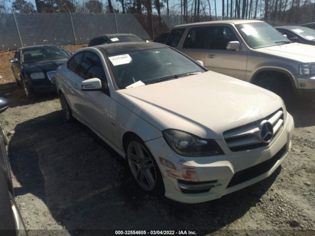 MERCEDES-BENZ C-CLASS 2012 wddgj4hbxcf775793