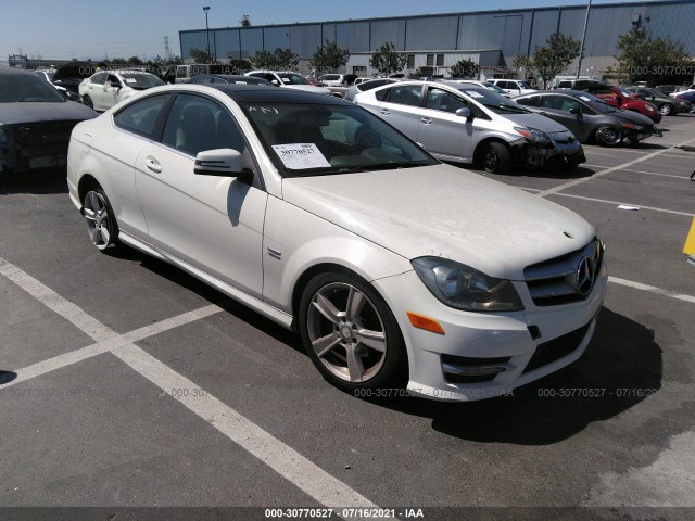 MERCEDES-BENZ C-CLASS 2012 wddgj4hbxcf809182