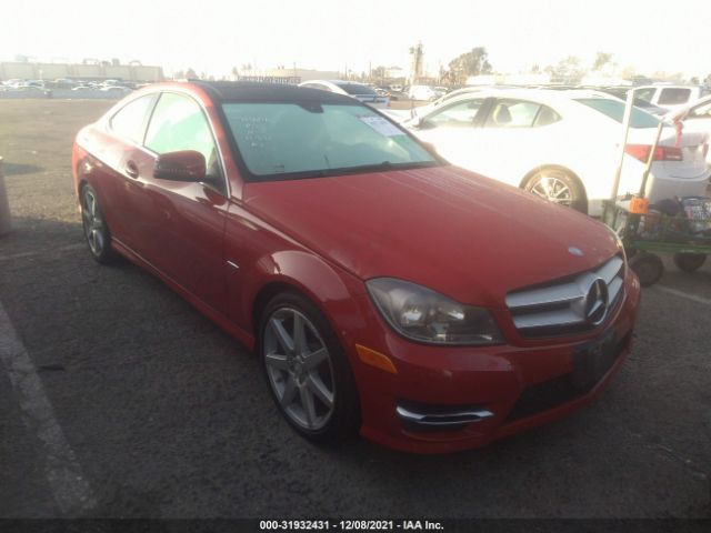 MERCEDES-BENZ C-CLASS 2012 wddgj4hbxcf927815